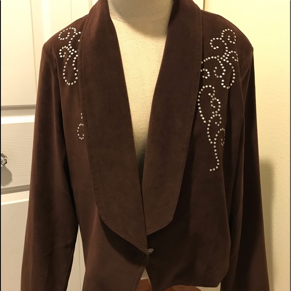 Western Style Studded Jacket